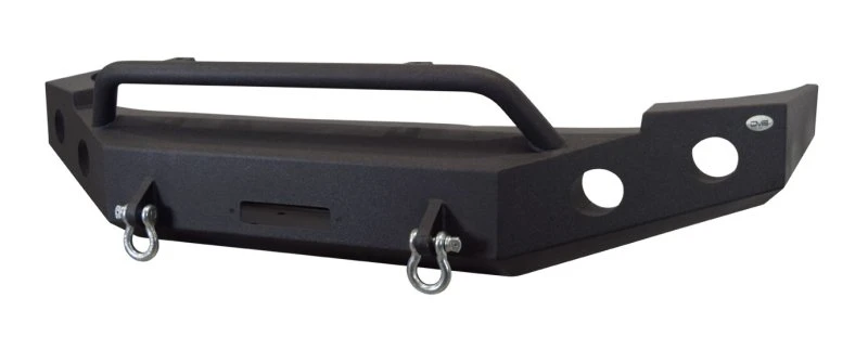 DV8 Offroad Front Bumper for 07-13 Chevrolet Silverado 1500 - Black Powdercoat