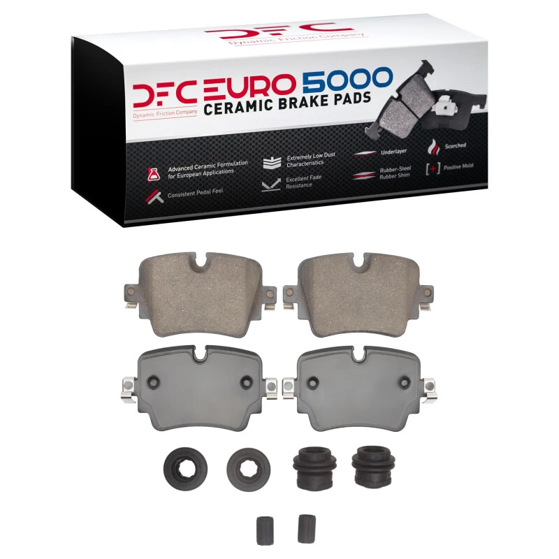 DFC 14-21 Jaguar F-Type Rear Euro 5000 Ceramic Brake Pads and Hardware Kit