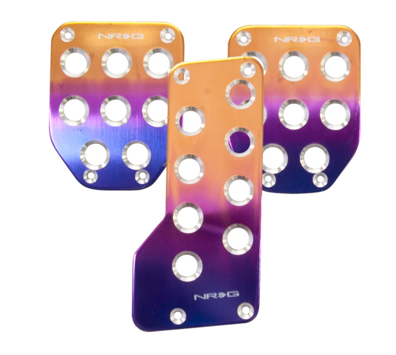 NRG Aluminum Sport Pedal M/T – Purple/Titanium Fade