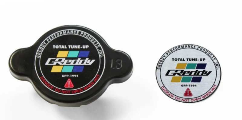 GReddy Type-S 1.3 Kühlerdeckel für Nissan, Subaru, Mazda, Mitsubishi, Toyota