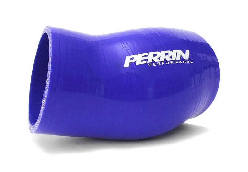 Perrin Top Mount Intercooler Silicone Coupler for 08-15 Subaru WRX - Blue