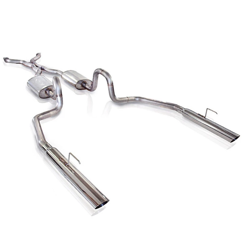 Stainless Works 2003-11 Crown Victoria/Grand Marquis 4,6L 2-1/2 Zoll Auspuffkammer-Schalldämpfer