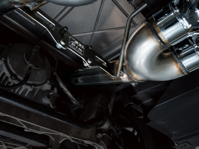AWE Tuning C6 Chevrolet Corvette Z06/ZR1 Track Edition Axle-back Exhaust w/ Chrome Silver Tips