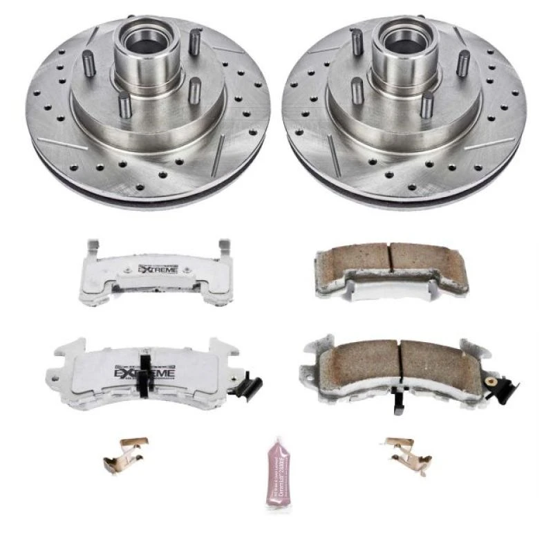 powerstop_K1985-26-679452b3938fe Power Stop 95-97 Chevrolet Blazer Front Z26 Street Warrior Brake Kit