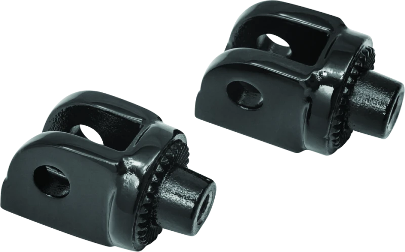 Kuryakyn Splined Adapter Mount Gloss Black