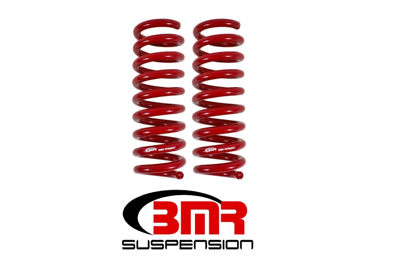 BMR 16-17 6. Generation Camaro V8 Heck Performance Version Tieferlegungsfedern - Rot