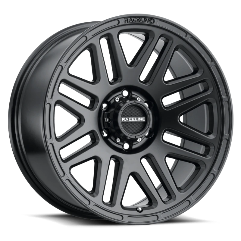 Raceline 944B Outlander 15x5in / 5x114.3 BP / 0mm Offset / 3.19mm Bore - Satin Black Wheel