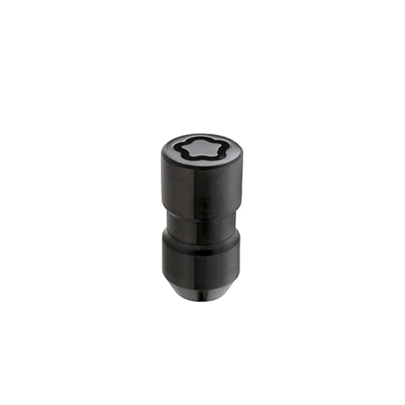 McGard Radschloss-Satz - 5 Stück (Kegelsitz) M14X1,5 / 22mm Sechskant / 1,639 Zoll OAL - Schwarz