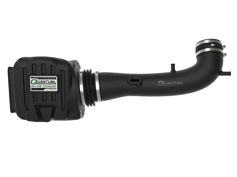 aFe Quantum Kaltluft-Ansaugsystem mit Pro Dry S-Medium für 14-19 GM Silverado / Sierra 1500 V8-5.3/6.2L