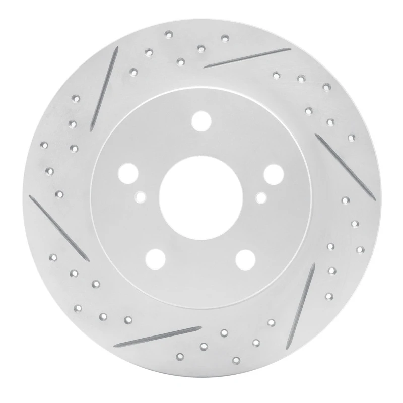 DFC 11-16 Scion Tc Rear Left Drilled & Slotted Geoperformance Rotor