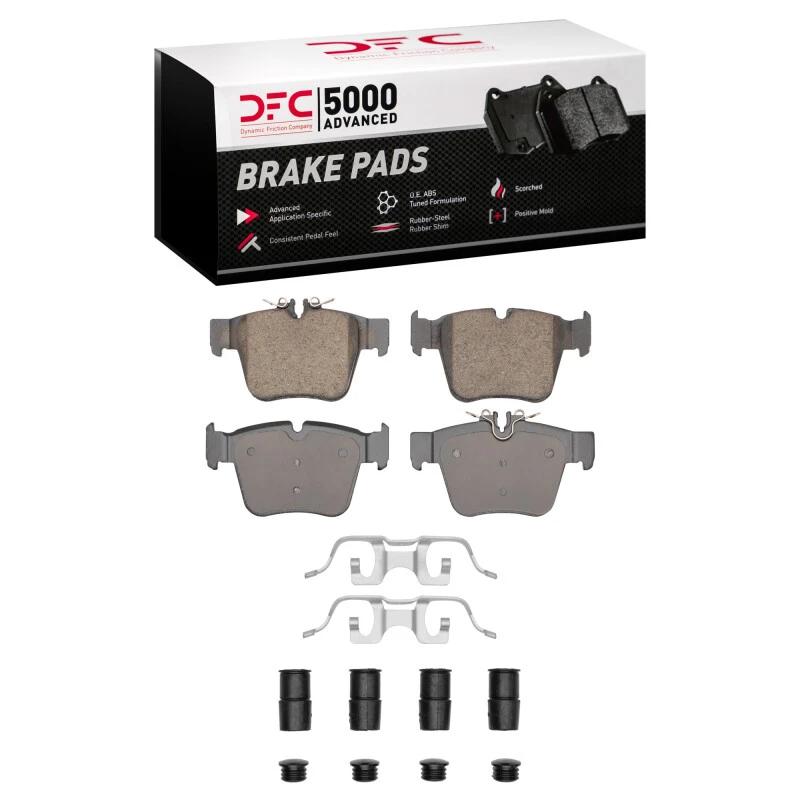 DFC 16-23 Mercedes-Benz GLC250 (South America) Rear 5000 Advanced Ceramic Brake Pads & Hardware Kit