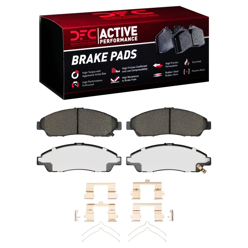DFC 07-25 Acura MDX Front Active Performance Pads and Hardware Kit