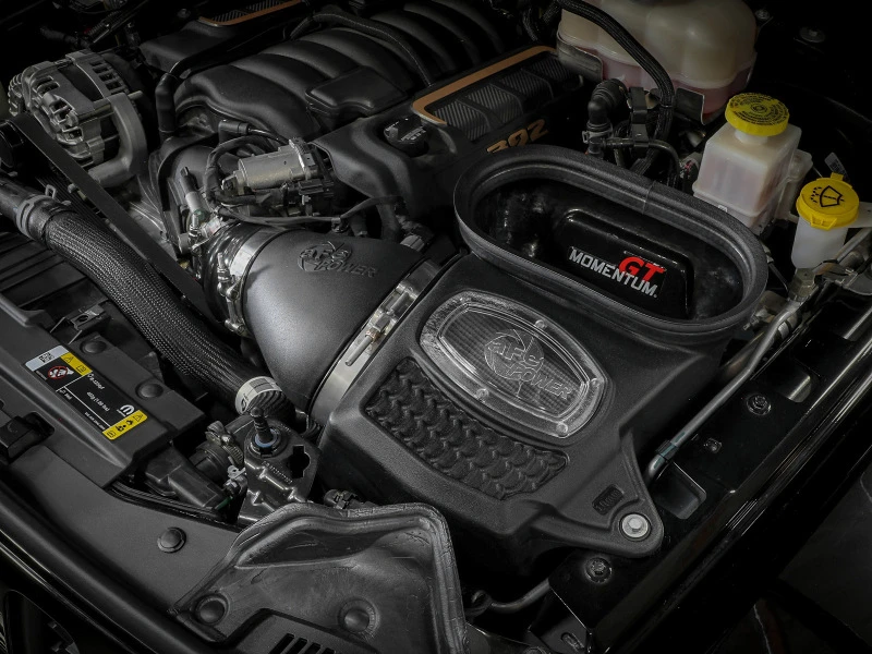 aFe Momentum GT Pro DRY S Kaltluft-Ansaugsystem 21-22 Jeep Wrangler 392 (JL) 6.4L V8