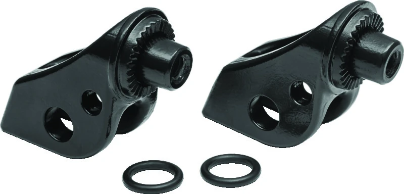 Kuryakyn Splined Peg Adapter Front Schwarz für Honda