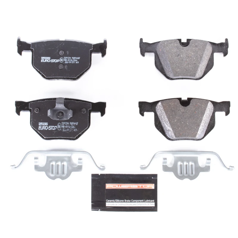 Power Stop 09-19 BMW X6 Euro-Stop ECE-R90 Rear Brake Pads