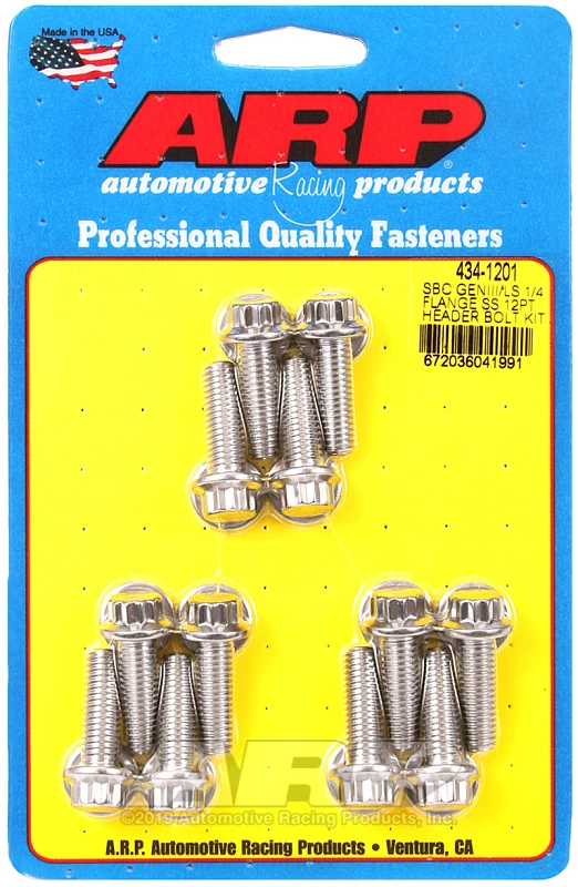 ARP Header Bolt Kit for Chevy SBC/GenIII LS