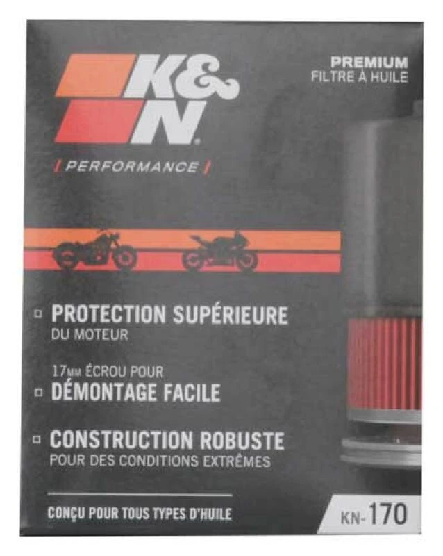 K&N Harley Davidson 3 Zoll OD x 4,063 Zoll H Ölfilter