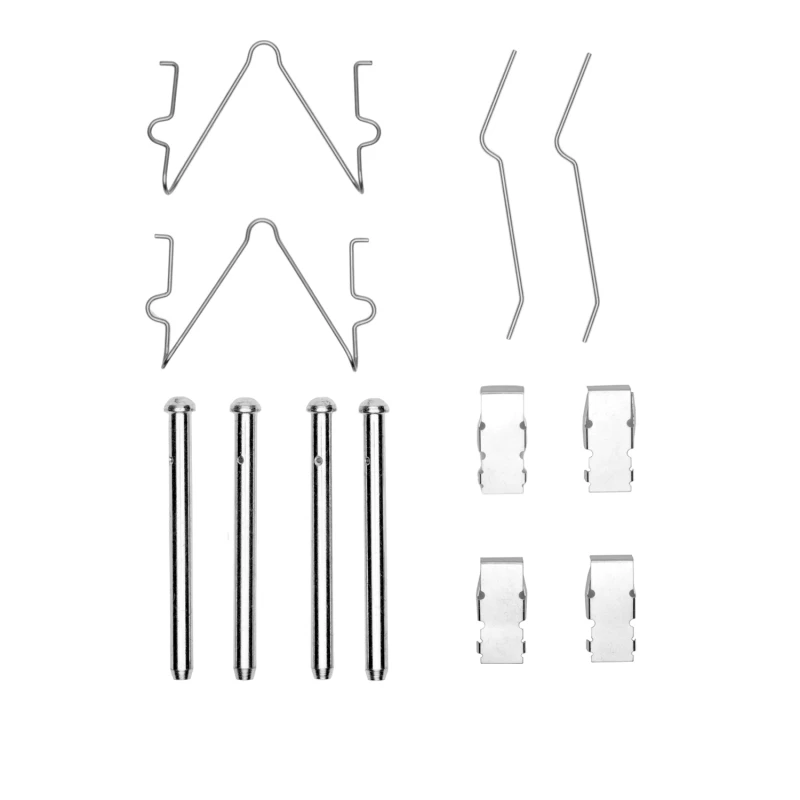 DFC 88-93 Ford Festiva Front 5000 Advanced Semi Metallic Brake Pads and Hardware Kit