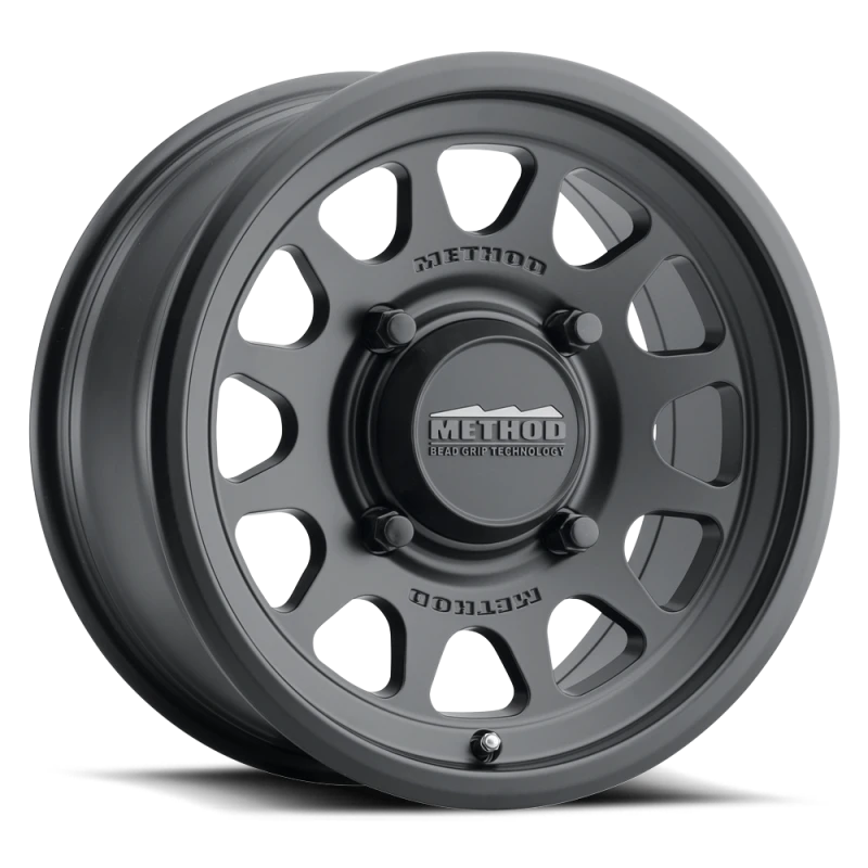 Method MR414 Bead Grip 15x10 Felge 6+4/25mm Offset 5x4.5 76mm CB Matte Schwarz