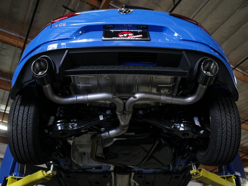 aFe 18-20 VW GTI (MK7.5) 2.0L MACH Force-Xp 3 Zoll auf 2,5 Zoll 304 SS Axle-Back Auspuffanlage- Pol. Tips