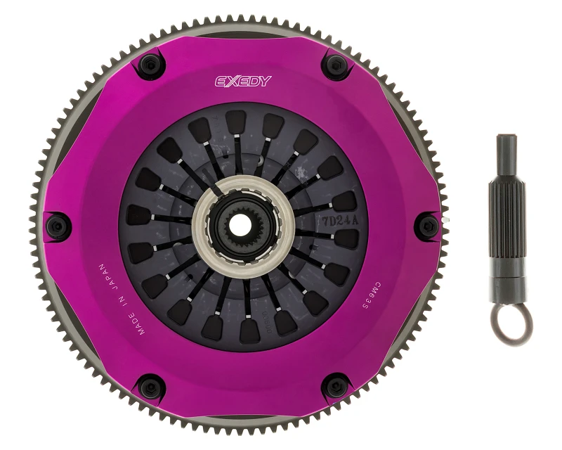 Exedy Twin-Organic Clutch Kit for 96-06 Mitsubishi Evo 4-9 4G63T 2.0L