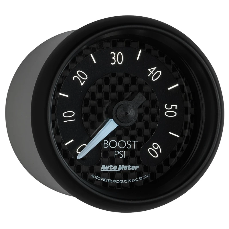 Autometer GT Serie 52mm Mechanischer 0-60 psi Boostdruckmesser
