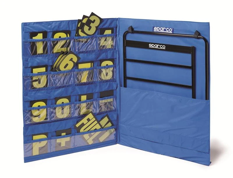 Sparco Pit Board And Numbers Kit