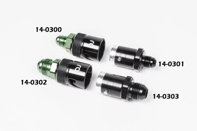 Radium Engineering 8AN Trockenbruch 27mm Fitting Außen