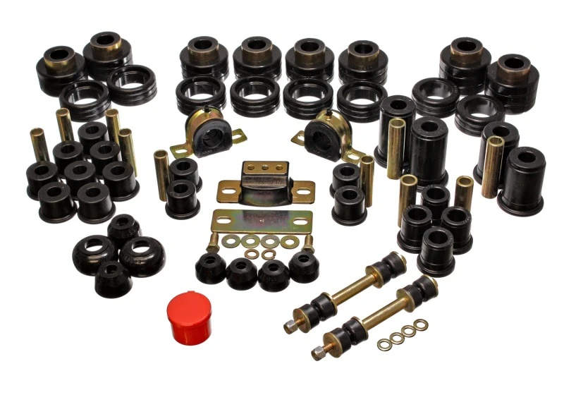 Energy Suspension 88-98 Chevy/GMC 2WD 1/2, 3/4, 1 Ton PickUp Schwarz Hyper-flex Master Bushing Set