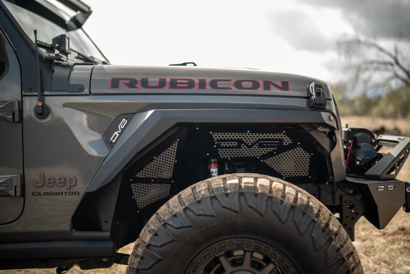 DV8 Offroad Armor Fender Flares für 2020–2025 Jeep Gladiator JT