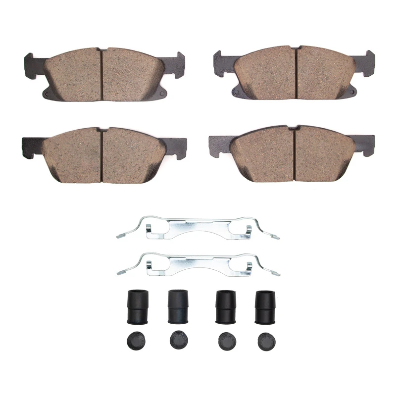 DFC 19-24 Ford Edge Front 4000 HybriDynamic Brake Pads and Hardware Kit