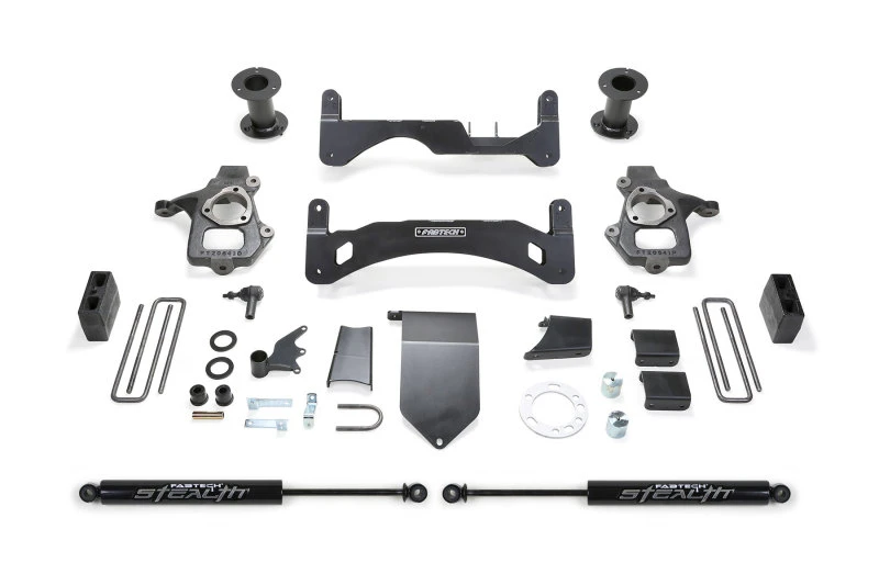 Fabtech 14-18 GM C/K1500 P/U ohne Forg Stl UCA 6in Basic Sys G2 mit Stealth