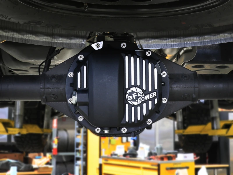 aFe Power Pro Series AAM 9,5/9,76 Hinterradantriebsgehäuse Schwarz mit Maschinengewinden 14-19 GM Silverado/Sierra 1500