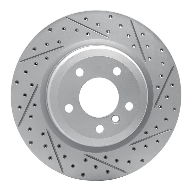 DFC 06-15 BMW 330i Rear Right Drilled & Slotted Geoperformance Rotor