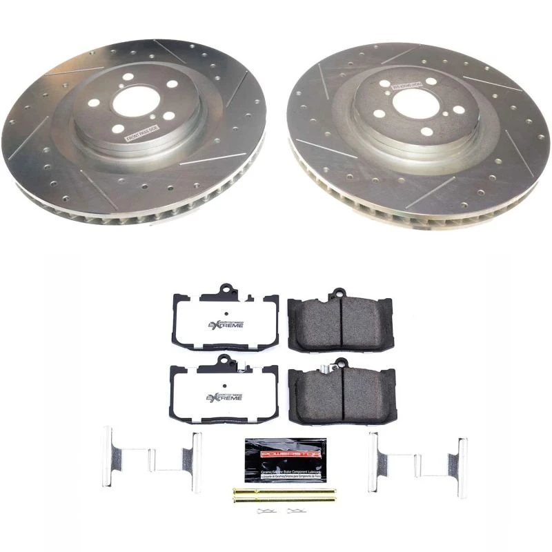 powerstop_K8418-26-67945ca40d47f Power Stop 13-19 Lexus GS350 Front Z26 Street Warrior Brake Kit