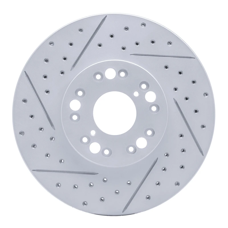 DFC 92-10 Lexus Gs300 Front Left Drilled & Slotted Geoperformance Rotor