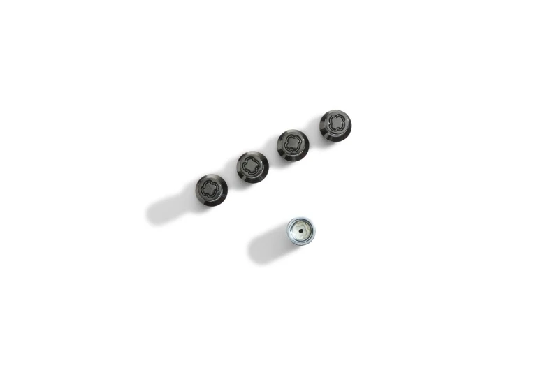 Ford Racing M14x1.5 Black Security Lug Nut Kit - Set of 4 for Ford
