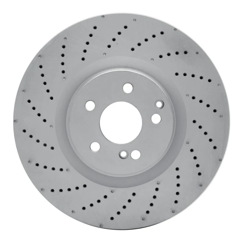 DFC 08-21 Mercedes-Benz C63 AMG Front Drilled GeoSPEC Coated Rotor