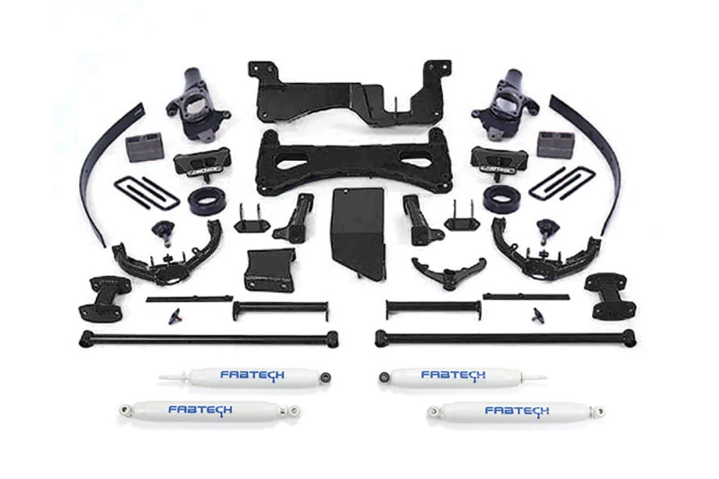 Fabtech 01-06 GM C/K2500HD 8 Zoll Perf-System mit Perf-Schocks
