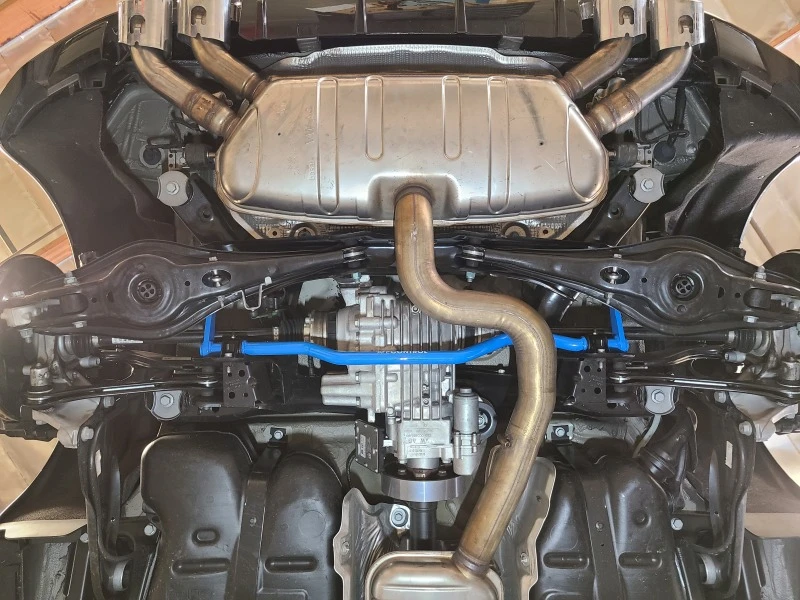 aFe 15-19 Volkswagen Golf R (MK7) L4-2.0L (t) CONTROL-Serie Hinterer Stabilisator - Blau