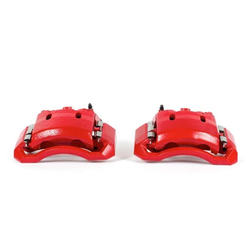powerstop_S4890-67945de0914f8 Power Stop 06-08 Dodge Ram 1500 Front Red Calipers w/Brackets - Pair