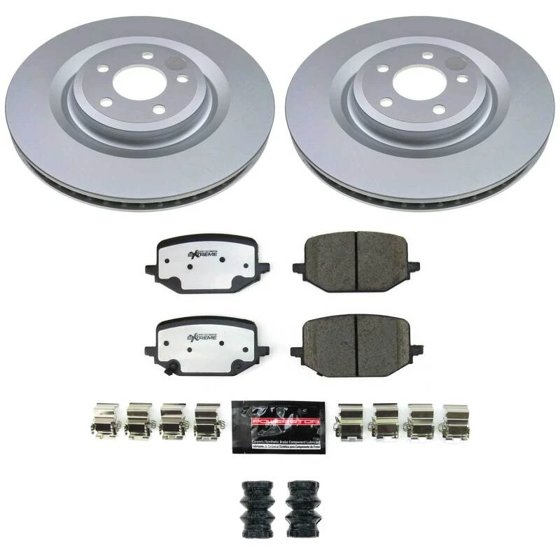 Power Stop 20-25 Ford Explorer Rear Z36 Coated Truck & Tow Brake Kit