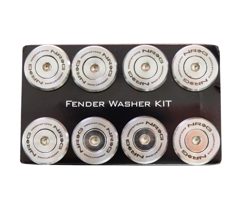 NRG M Style Fender Washer Kit TI Series M6 Bolts For Metal