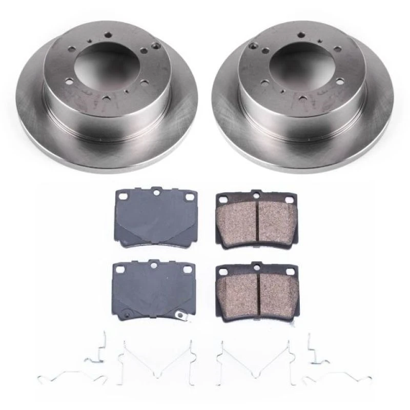 Power Stop Rear Autospecialty Brake Kit for 97-04 Mitsubishi Montero Sport