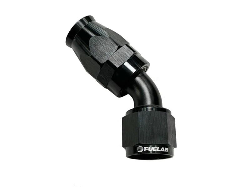 Fuelab PTFE Swivel Hose End Fitting - 45 Degree - 10AN