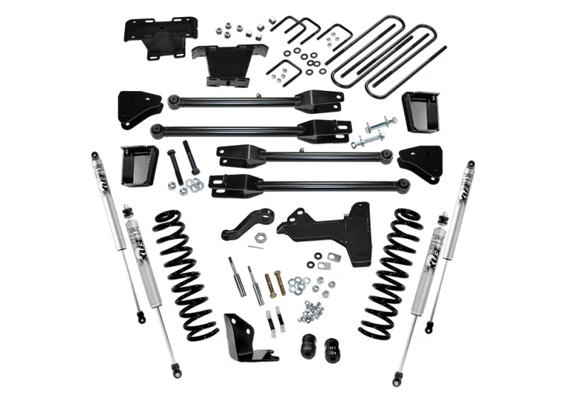 Superlift 6 Zoll Lift Kit mit 4-Link Conversion und Fox 2.0 Shocks