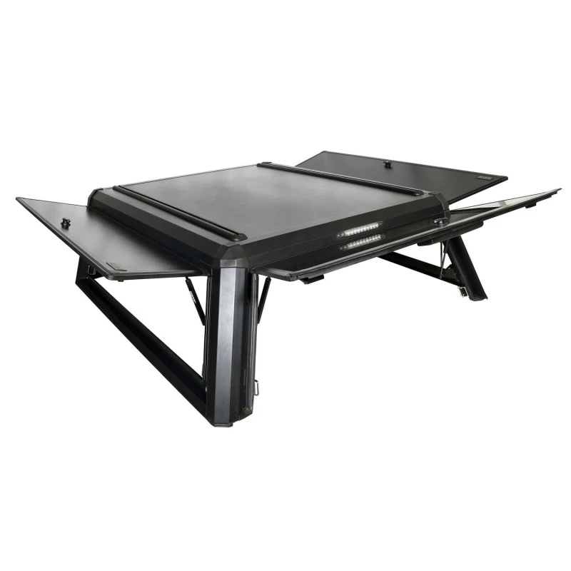 Westin EXP Truck Cap COMPLETE KIT A + BS (19-23 Ford Ranger CC 5ft. Bed) - Black