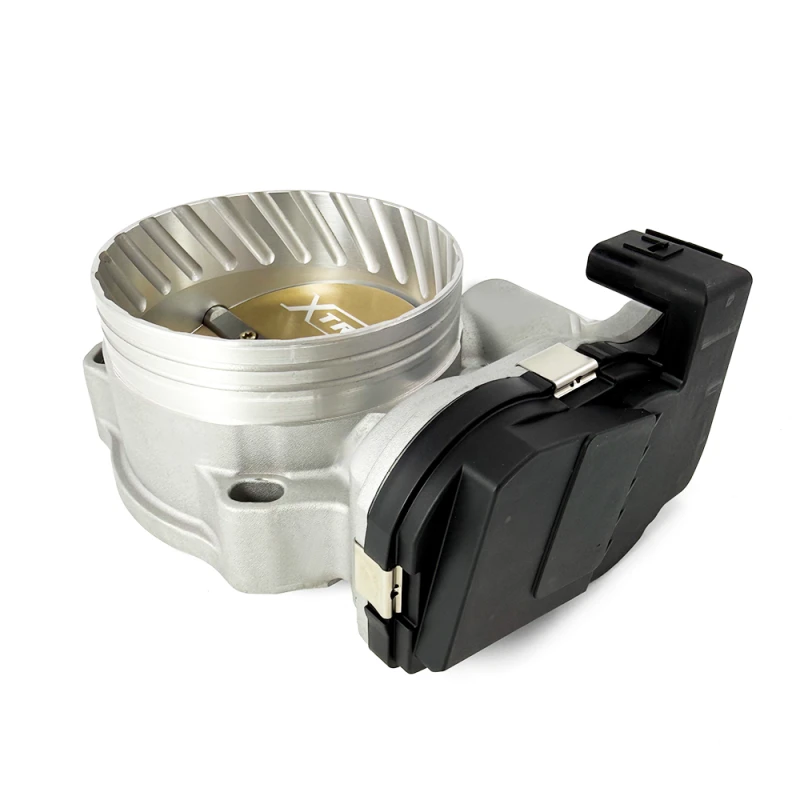 BLOX Racing 87mm Billet Throttle Body - Mustang 5.0 - Silver Anodized