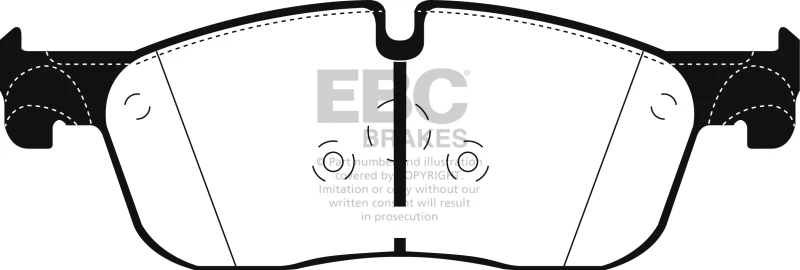 ebc_DP42255R-67932044268dc EBC 2015+ Land Rover Discovery Sport 2.0L Turbo Greenstuff Front Brake Pads