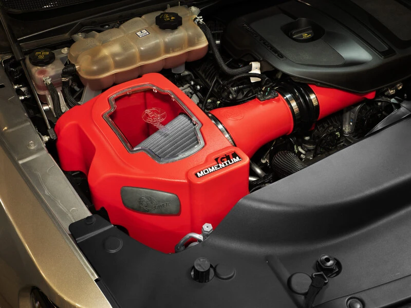 aFe 2025 RAM 1500 L6-3.0L (tt) Momentum GT Red Edition Cold Air Intake w/ Pro Dry S Filter (MOQ 12)